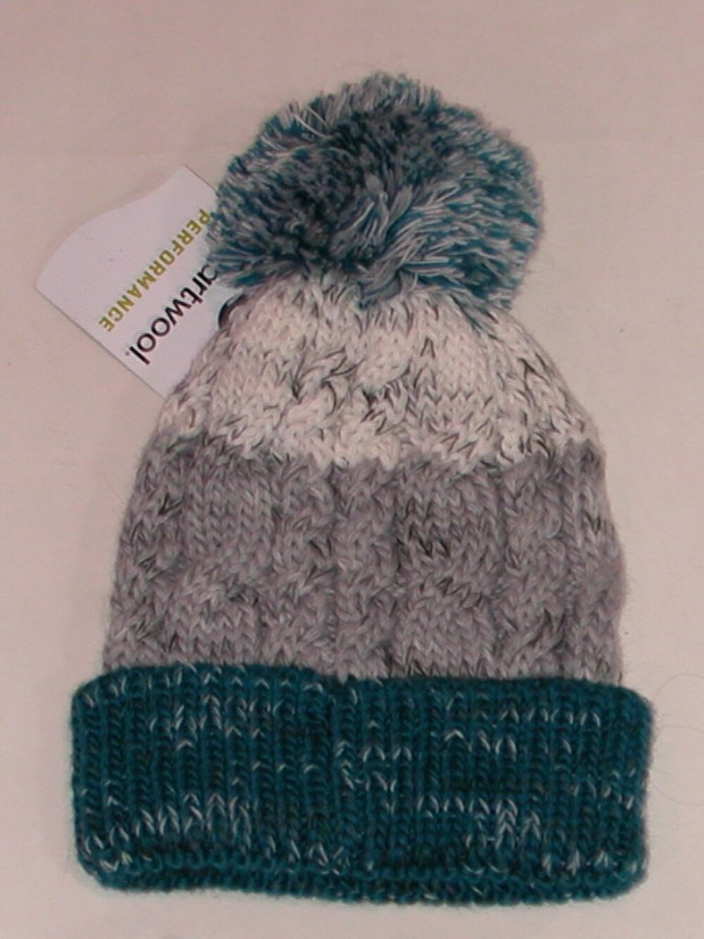 SmartWool Isto Retro Beanie Women's One Size  NWT Glacial Blue - Picture 2 of 3